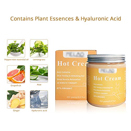 Hot Massage Cream - Anti-Cellulite Hot Cream - UNOISETION Deep Muscle Relaxat...