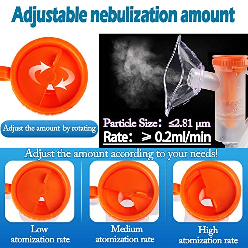 Desktop Nebulizer Machine, Portable Compressor with Exquisite Design, Pro Com...