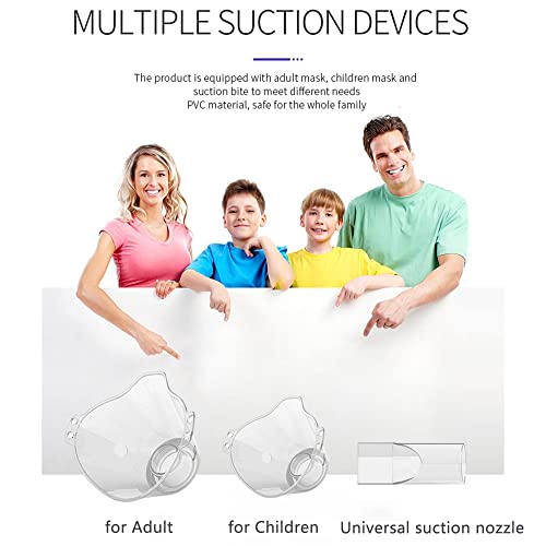 Portable Nebulizer, Cool Mist Steam Inhaler, Effective Handheld Mesh Nebulize...