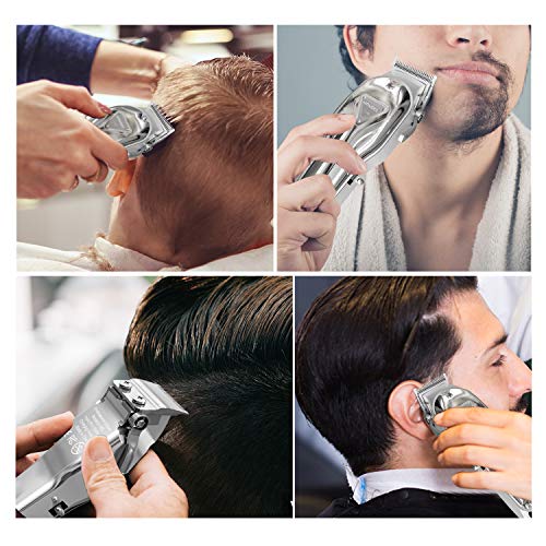 Unutes Hair Clippers for Men, Professional Rechargeable Cordless Hair Cutting...