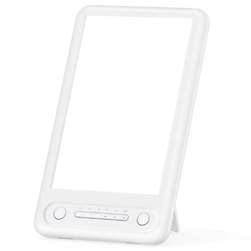 Light Therapy Lamp - UV-Free 10000 Lux Therapy Light - Touch Control with 3 C...