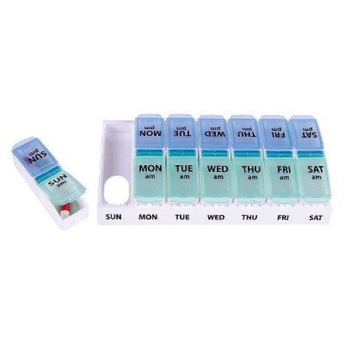 7-Day Pill Planner - up & up153; Yello & Blue