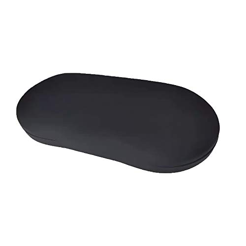 UpaClaire Clip-on Glasses Case Slim Hard Shell Ultra-light Retro Flat Glasses...