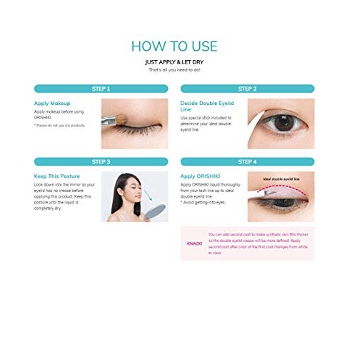 DUP Orishiki Double Eyelid Skin Film -4 Milliliter