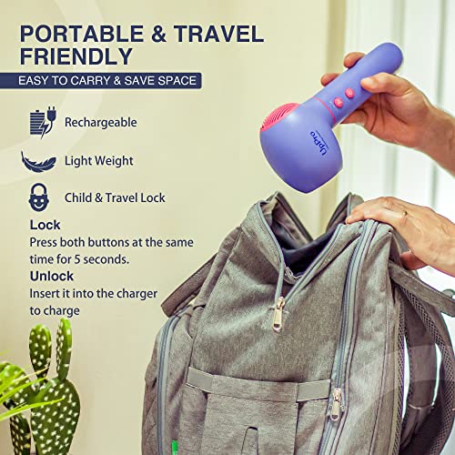 UpPro Cordless Gentle Low Heat/Speed Baby Hair Dryer for Infant, Mini Hair Dr...