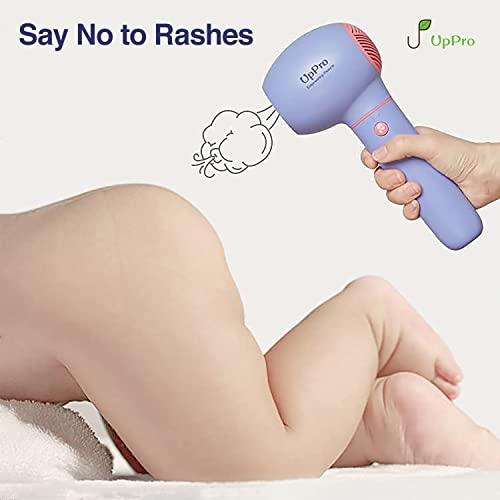 UpPro Cordless Gentle Low Heat/Speed Baby Hair Dryer for Infant, Mini Hair Dr...