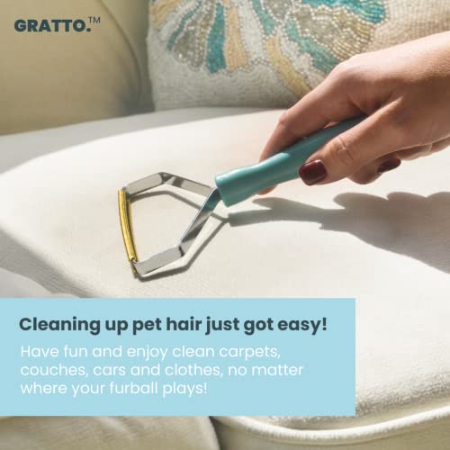 Uproot Cleaner Pro by HYRUS - Reusable Pet Hair Remover - The Non-Damaging Li...