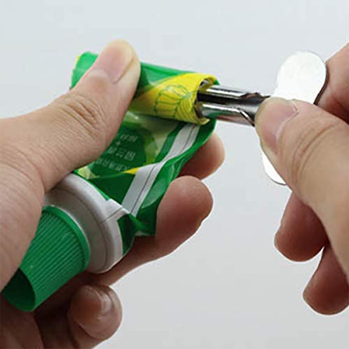 Toothpaste Squeezer, 3 Packs Stainless Metal Toothpaste Tube Squeezers Roll-u...