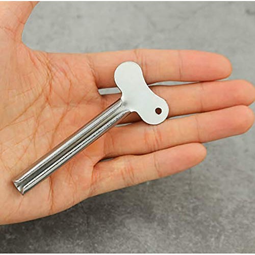 Toothpaste Squeezer, 3 Packs Stainless Metal Toothpaste Tube Squeezers Roll-u...