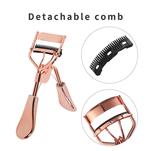 Uranian Beauty Eyelash Curler Comb Eyelash Curlers with 2 Silicone Refill Pad...