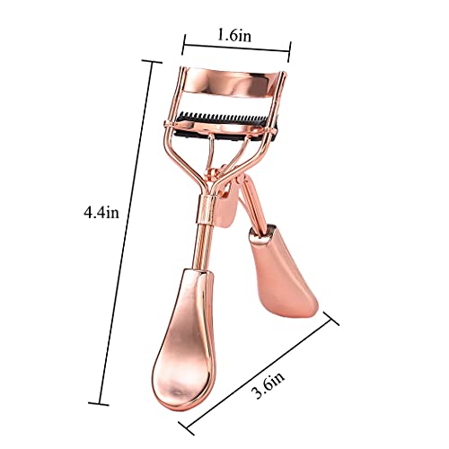 Uranian Beauty Eyelash Curler Comb Eyelash Curlers with 2 Silicone Refill Pad...