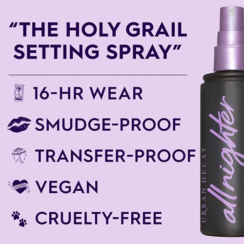 Urban Decay All Nighter Long-Lasting Makeup Setting Spray - Pack of 2 - Lasts...