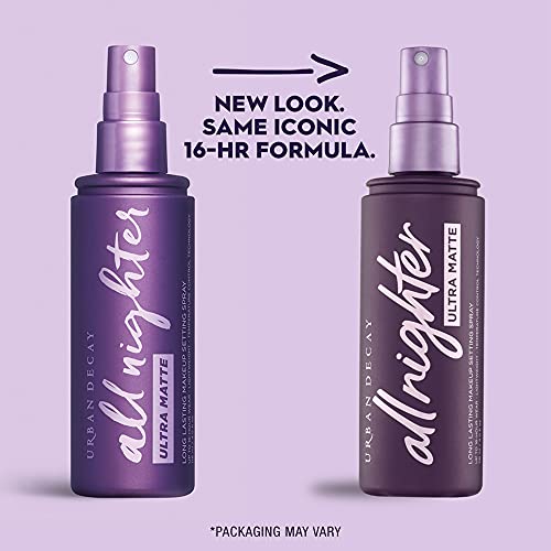 Urban Decay All Nighter Ultra Matte Setting Spray - Makeup Finishing Spray - ...