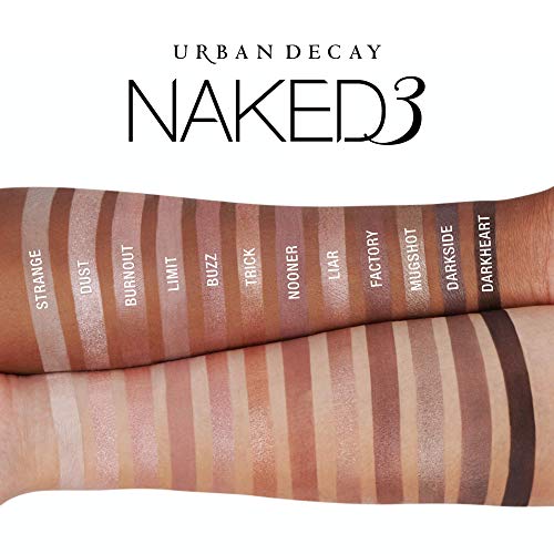 Urban Decay Naked3 Eyeshadow Palette, 12 Versatile Rosy Neutral Shades for Ev...