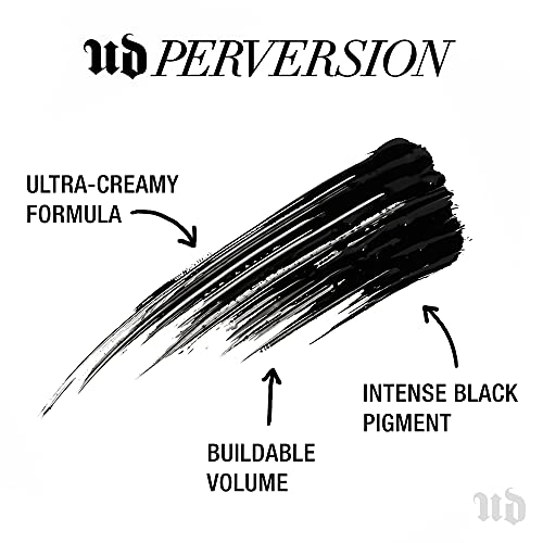 Urban Decay Perversion Volumizing Mascara - Intense Black - Creamy, Clump-Fre...