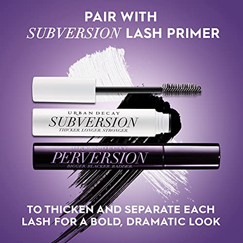 Urban Decay Perversion Volumizing Mascara - Intense Black - Creamy, Clump-Fre...