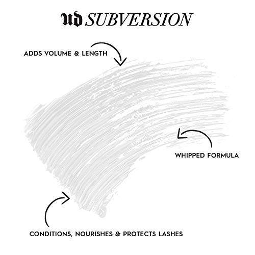 Urban Decay Subversion Eyelash Primer, White - Creamy Mascara Primer - For Le...