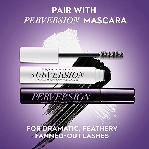 Urban Decay Subversion Eyelash Primer, White - Creamy Mascara Primer - For Le...