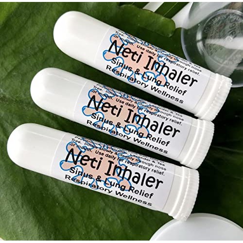 Urban ReLeaf NETI Salt Air Relief Aromatherapy! Sinus & Lung. Himalayan! Resp...