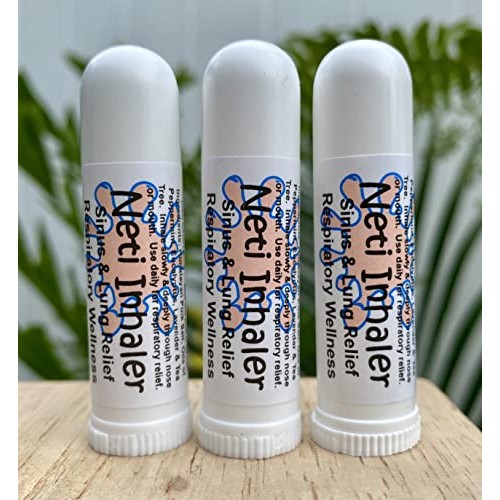 Urban ReLeaf NETI Salt Air Relief Aromatherapy! Sinus & Lung. Himalayan! Resp...