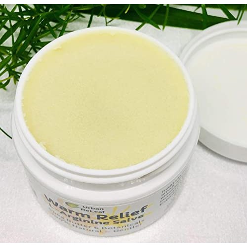 Urban ReLeaf Warm Relief L-Arginine Salve ! Shea Butter & Botanicals, 100% Na...