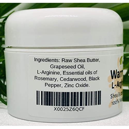 Urban ReLeaf Warm Relief L-Arginine Salve ! Shea Butter & Botanicals, 100% Na...