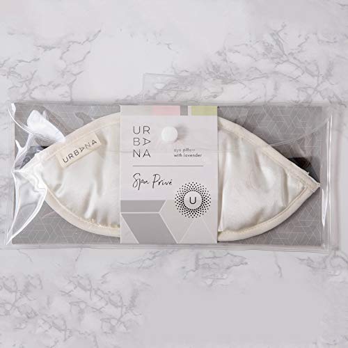 Urbana Spa Prive Silk Eye Pillow with French Lavender for Sleeping, Napping, ...