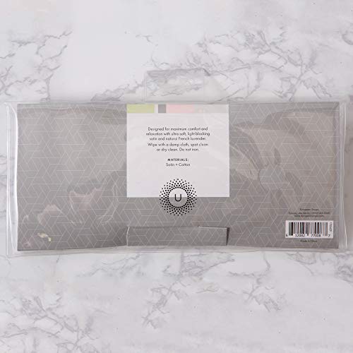 Urbana Spa Prive Silk Eye Pillow with French Lavender for Sleeping, Napping, ...