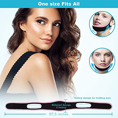 Facial Slimming Strap, Pain-Free Face-Lifting Bandage, V Line Lifting Chin St...