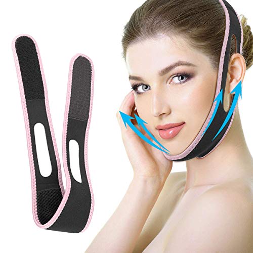 Facial Slimming Strap, Pain-Free Face-Lifting Bandage, V Line Lifting Chin St...