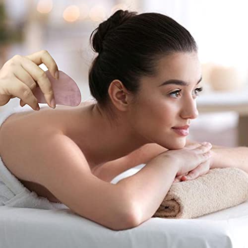 Jade Stone Gua Sha Tools- Facial Beauty Tools Scraping for Therapy and SPA Ac...