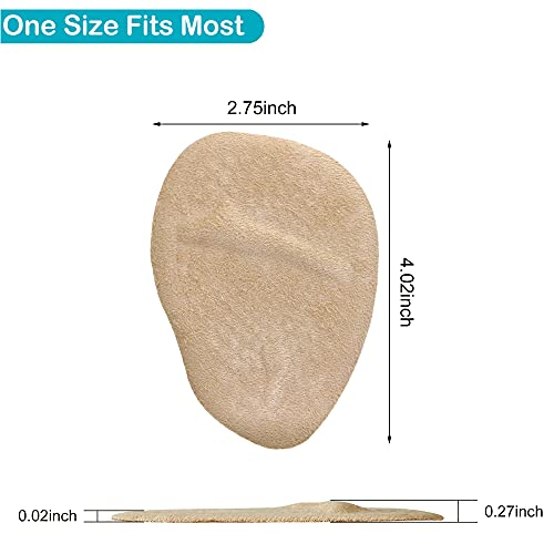 Metatarsal Pads - 6 Pairs of Forefoot Cushion Pads, Soft Foot Care Ball of Fo...