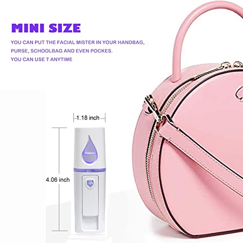 Nano Facial Mister, UrChoice Cool Mist Facial Handy Mist Sprayer with Mirror ...