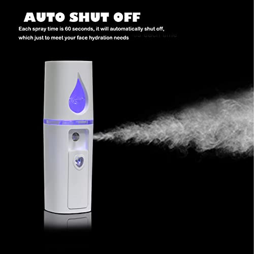 Nano Facial Mister, UrChoice Cool Mist Facial Handy Mist Sprayer with Mirror ...