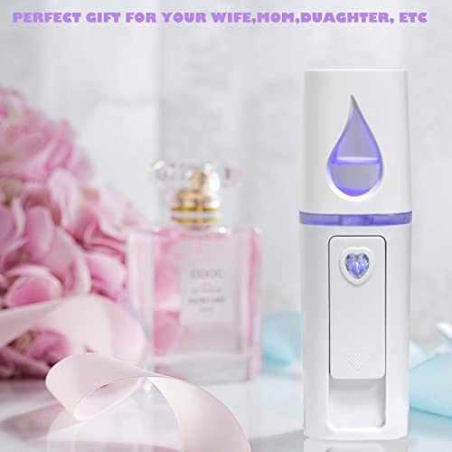 Nano Facial Mister, UrChoice Cool Mist Facial Handy Mist Sprayer with Mirror ...