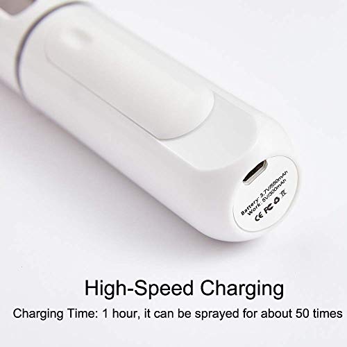 Potable Nano Facial Mister, 30ML UrChoice Cool Mist Facial Handy Mist Sprayer...