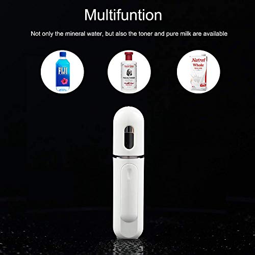 Potable Nano Facial Mister, 30ML UrChoice Cool Mist Facial Handy Mist Sprayer...