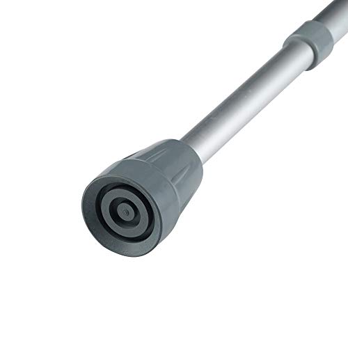 Urge Medical Crutch Tips, Gray, 7/8 Inch (2)