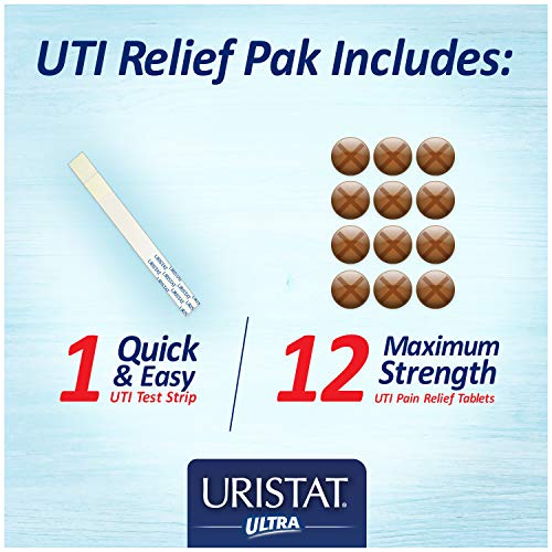 Uristat Ultra UTI Relief Pak, Test for Urinary Tract Infection, Experience Ur...