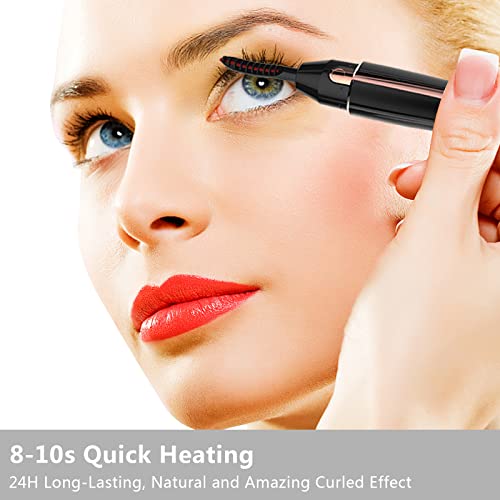 Heated Eyelash Curlers, USB Rechargeable Heated Lash Curler, Electric Heated ...