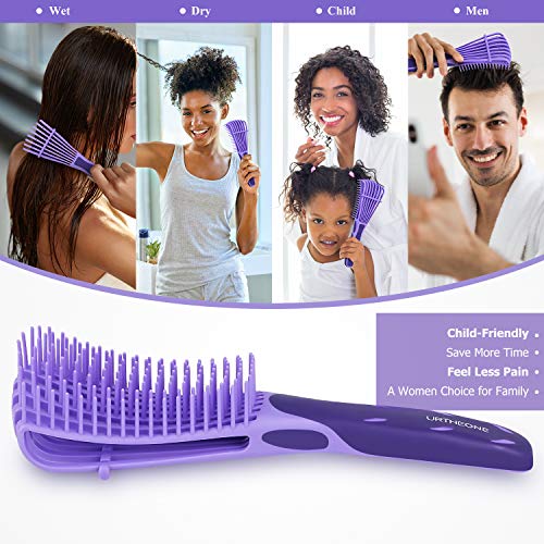 Detangling Hair Brush, Detangling brush for Adults and Kids, Comb Set for Kin...