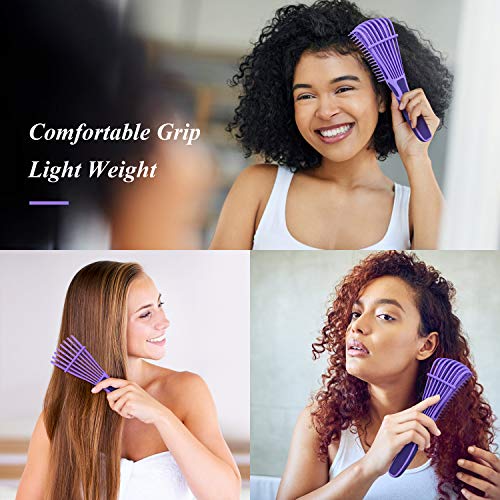 Detangling Hair Brush, Detangling brush for Adults and Kids, Comb Set for Kin...