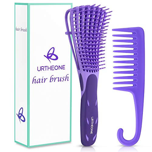 Detangling Hair Brush, Detangling brush for Adults and Kids, Comb Set for Kin...