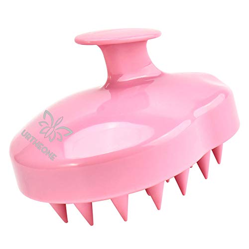 Hair Scalp Massager Shampoo Brush,Soft Silicone Hair Brush for Wet Dry Oily C...