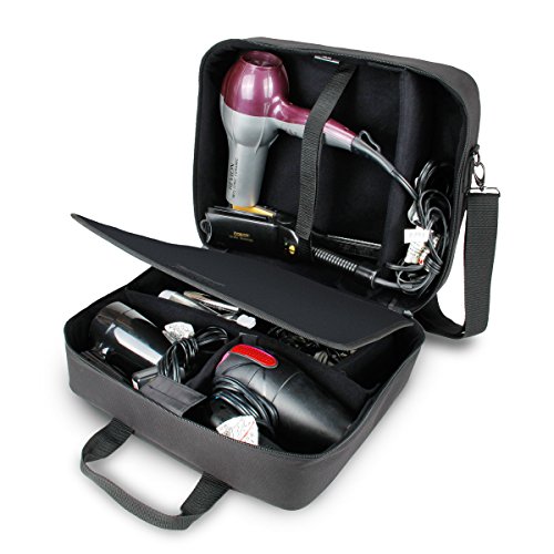 USA Gear Cosmetology Bag - Professional Barber Case with Customizable Interio...