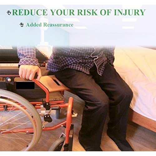 Transfer Board with Handles, Wooden Patient Slide Assist Device, Heavy Duty S...