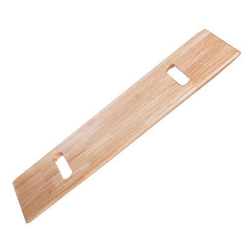 Transfer Board with Handles, Wooden Patient Slide Assist Device, Heavy Duty S...
