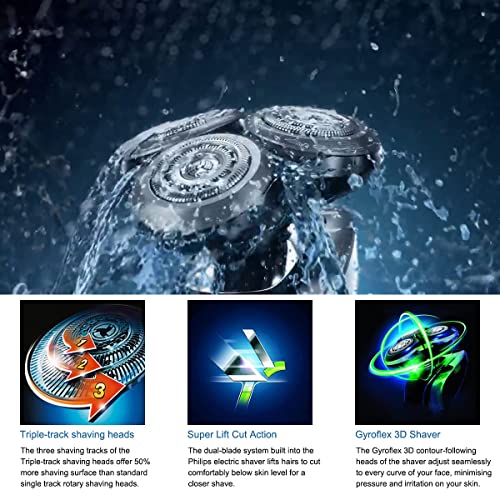 Jupitorz Compatible New Shaver Razor Head for Philips Norelco RQ12+ Arcitec R...