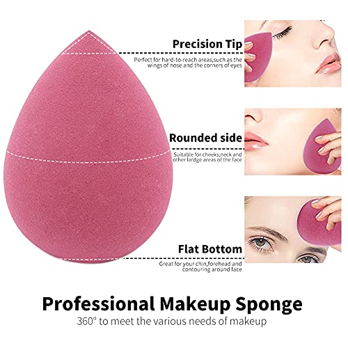 ustina Makeup Sponge, Makeup Sponges Blender Gift Set Beauty Cosmetic Foundat...