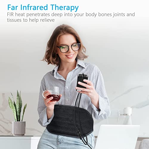 UTK Heating Pad for Lower Back, Far Infrared Heating Pad for Lower Back - Hea...